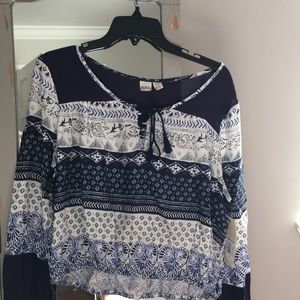 NWT Roxy Boho Blouse